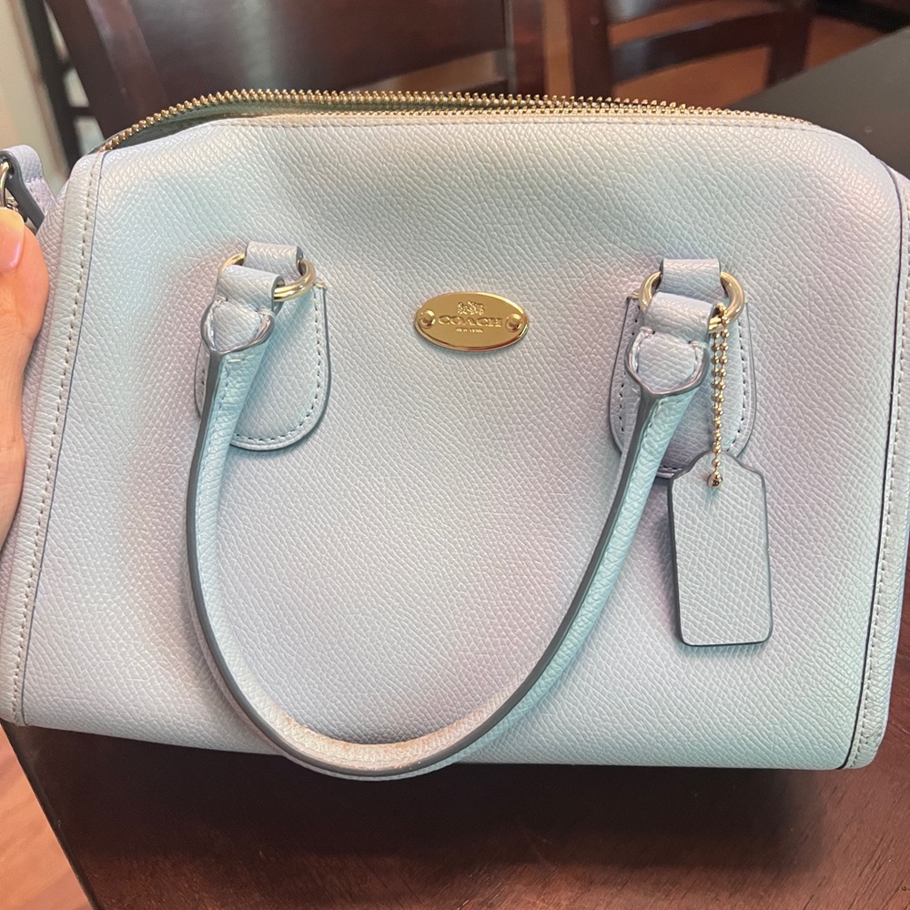 Coach Boston Baby Blue